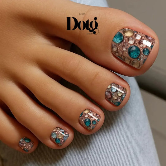 Gemstone Drops Nail Wraps