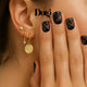 Gold Tartan Nail Wraps