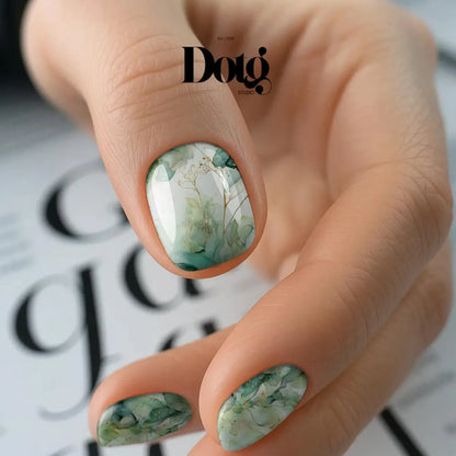 Emerald Mist Nail Wraps