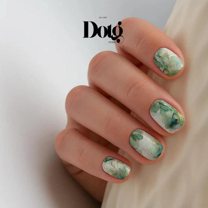 Emerald Mist Nail Wraps