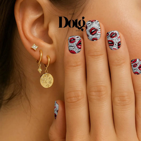 Pop Lips OMG Nail Wraps
